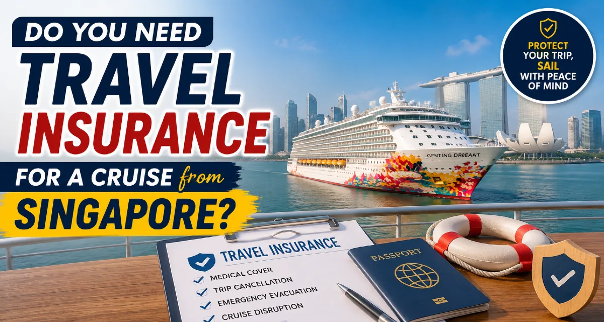 Travel insurance for a cruise from Singapore on the Genting Dream