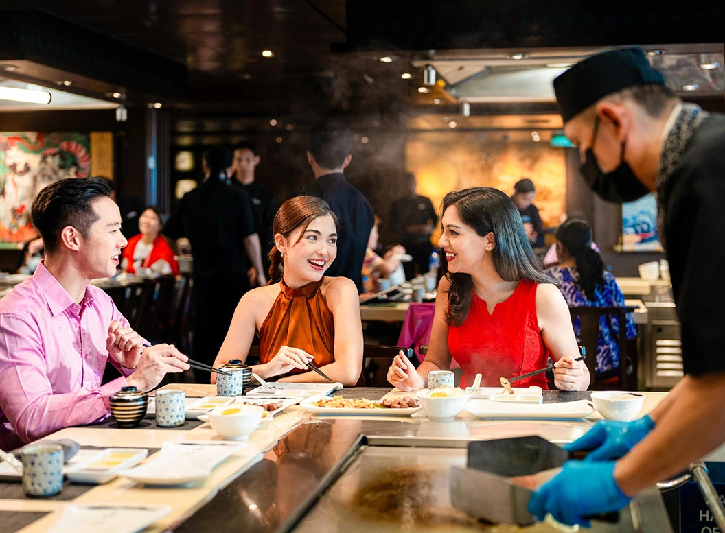 Genting Dream fine dining restaurants culinary journey