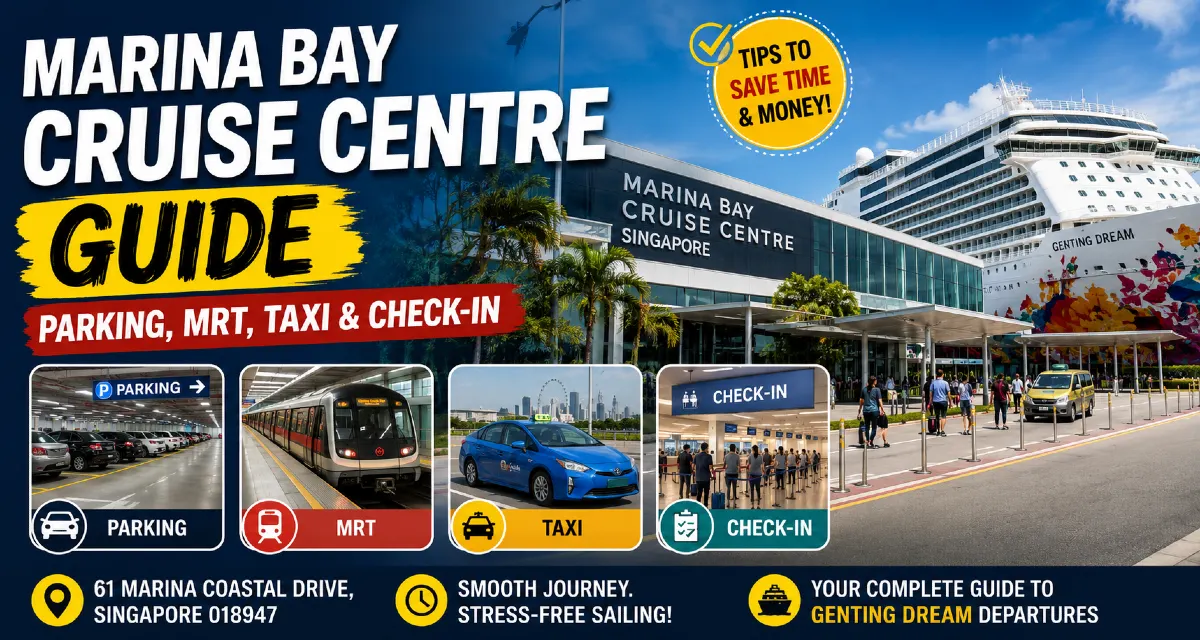 Marina Bay Cruise Centre Singapore terminal, departure point for the Genting Dream